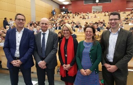Ministerin Birgit Hesse beim Schulkongress 2018, Foto: Henning Lipski / BM